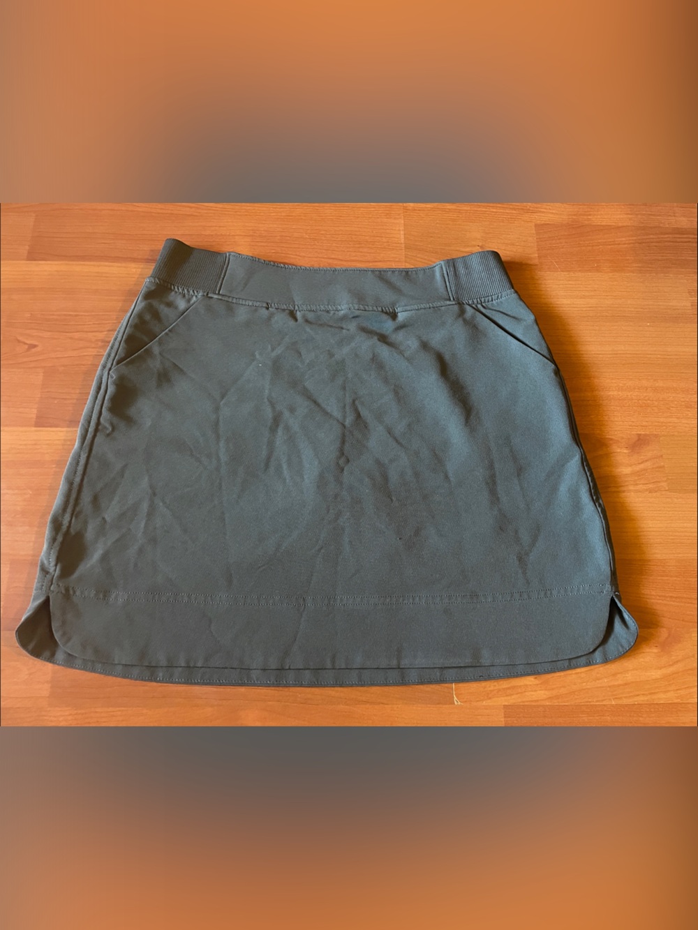 Women’s Gray Casual Mini Skirt with shorts